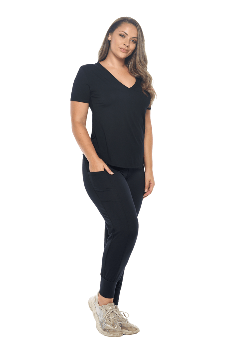 MUKTANK x MODULER Tencel Loose Shirt and Shorts Sun Protection Coordinating Set - Top