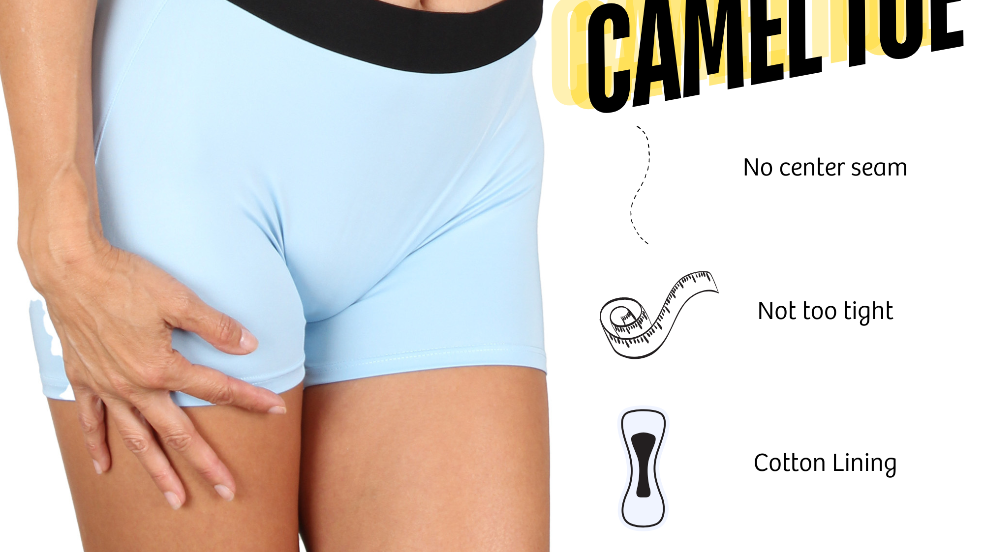 What causes cameltoe and how to prevent it