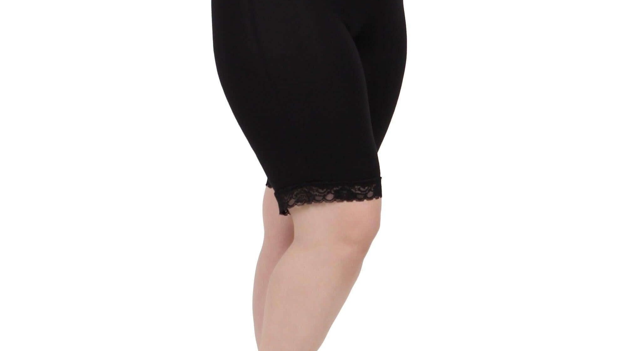 Stay Comfortable All Day with Lux Cotton Modal Anti Chafing Slipshort 11" - Undersummers