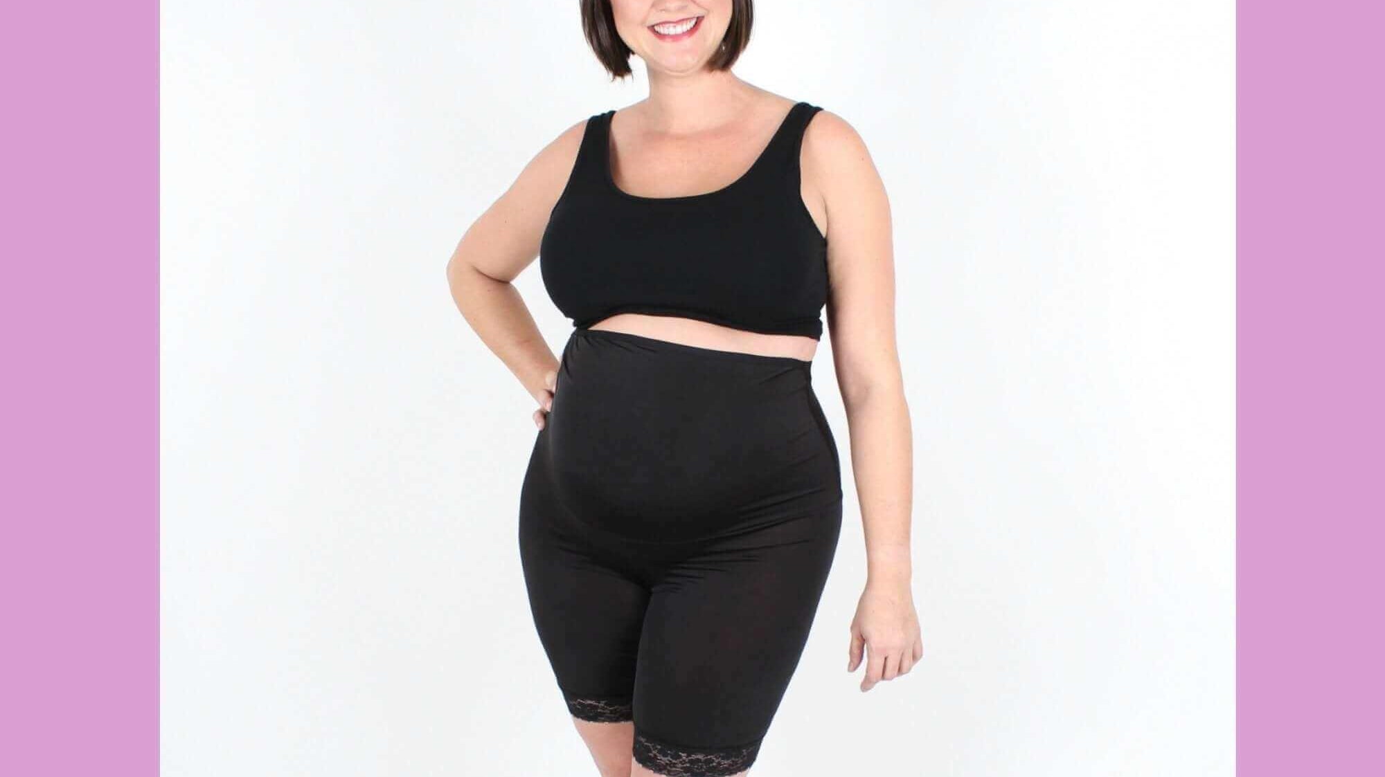 Why You Need Maternity Anti Thigh Chafing Slip Shorts - Undersummers by CarrieRae