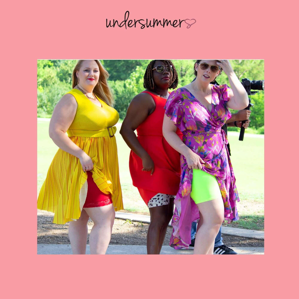 Undersummers Shortlette are a thigh chafed solution for women