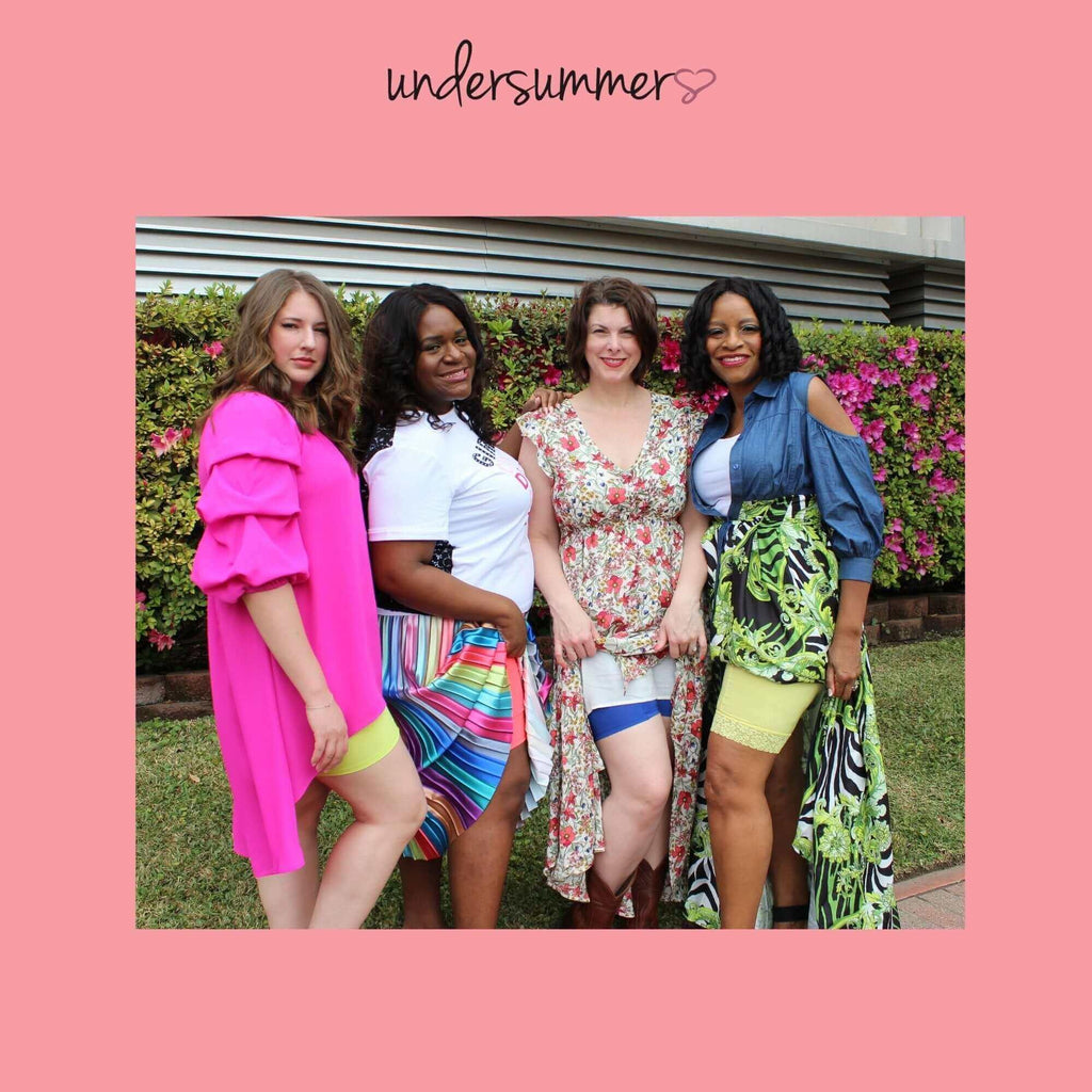 How to Wear Dresses with Shorts Underneath - Undersummers by CarrieRae