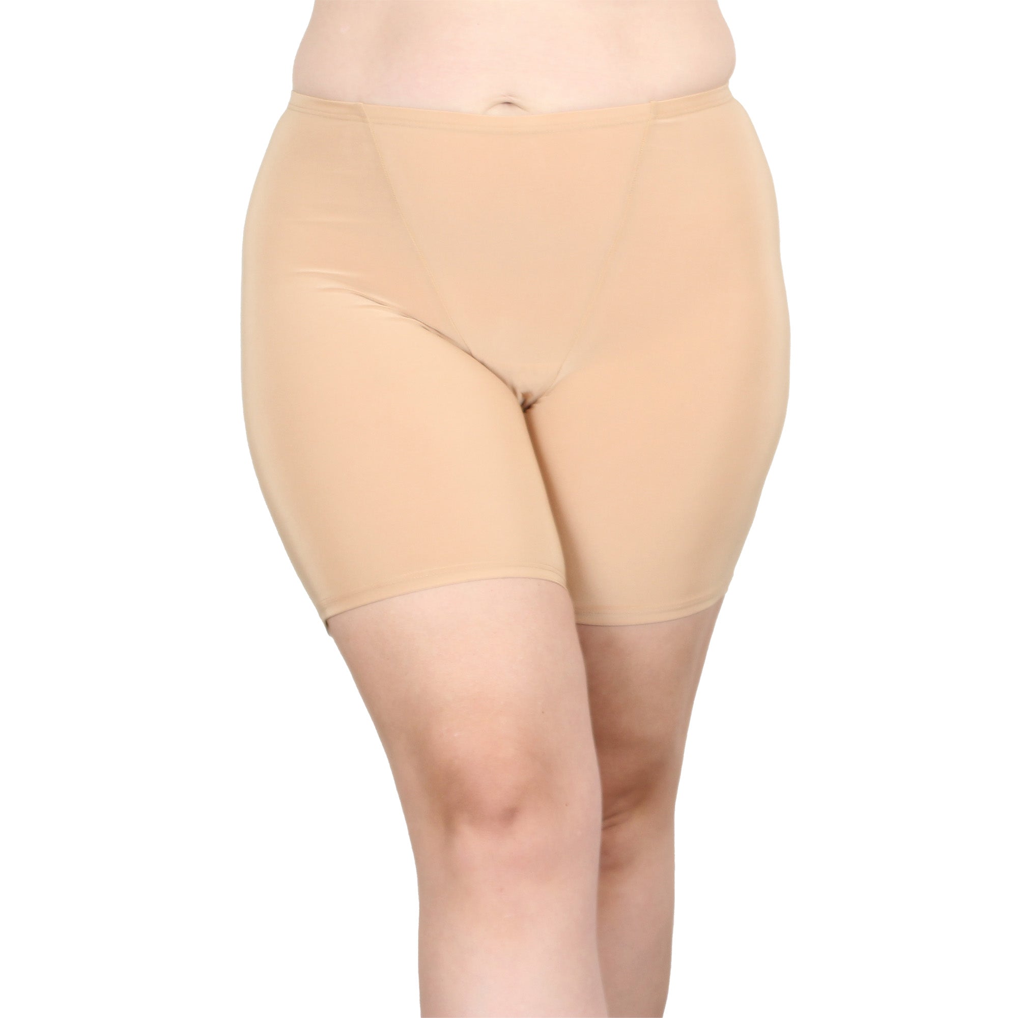 Undersummers Cooling Slip Short in Light Beige