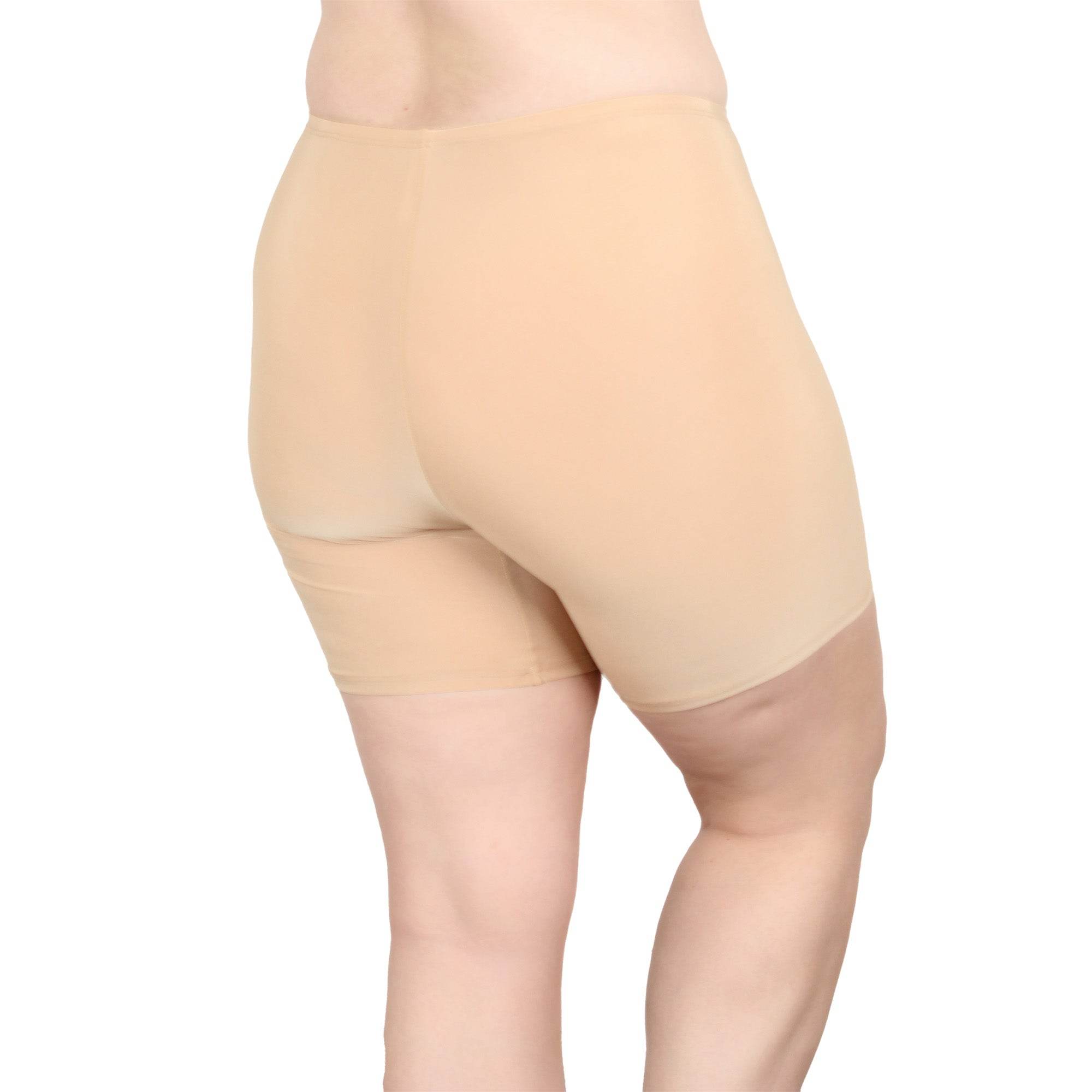 Undersummers Cooling Slip Short in Light Beige