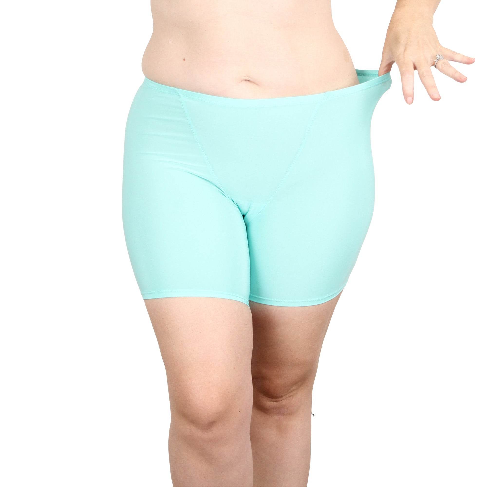 Cooling Slip Short with Front panel to stop camel toe