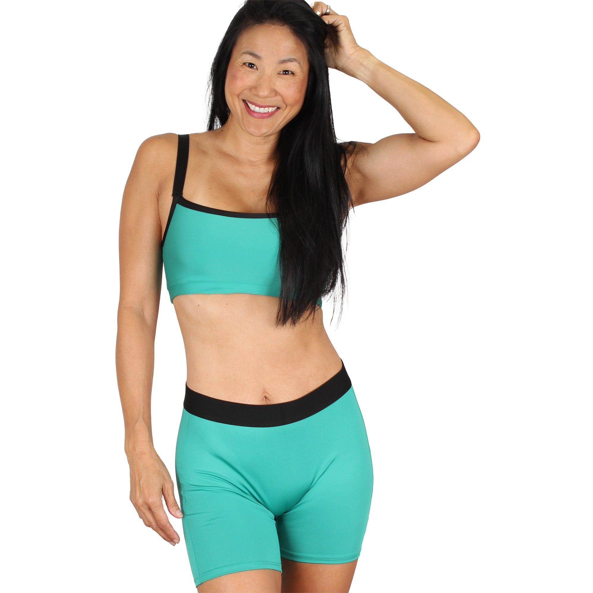 Womens Boxer Brief 5" | Jade - Undersummers