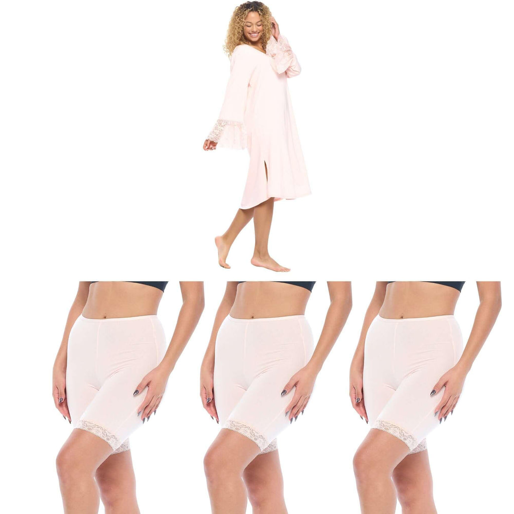 Free gown with purchase of 3 shortlettes