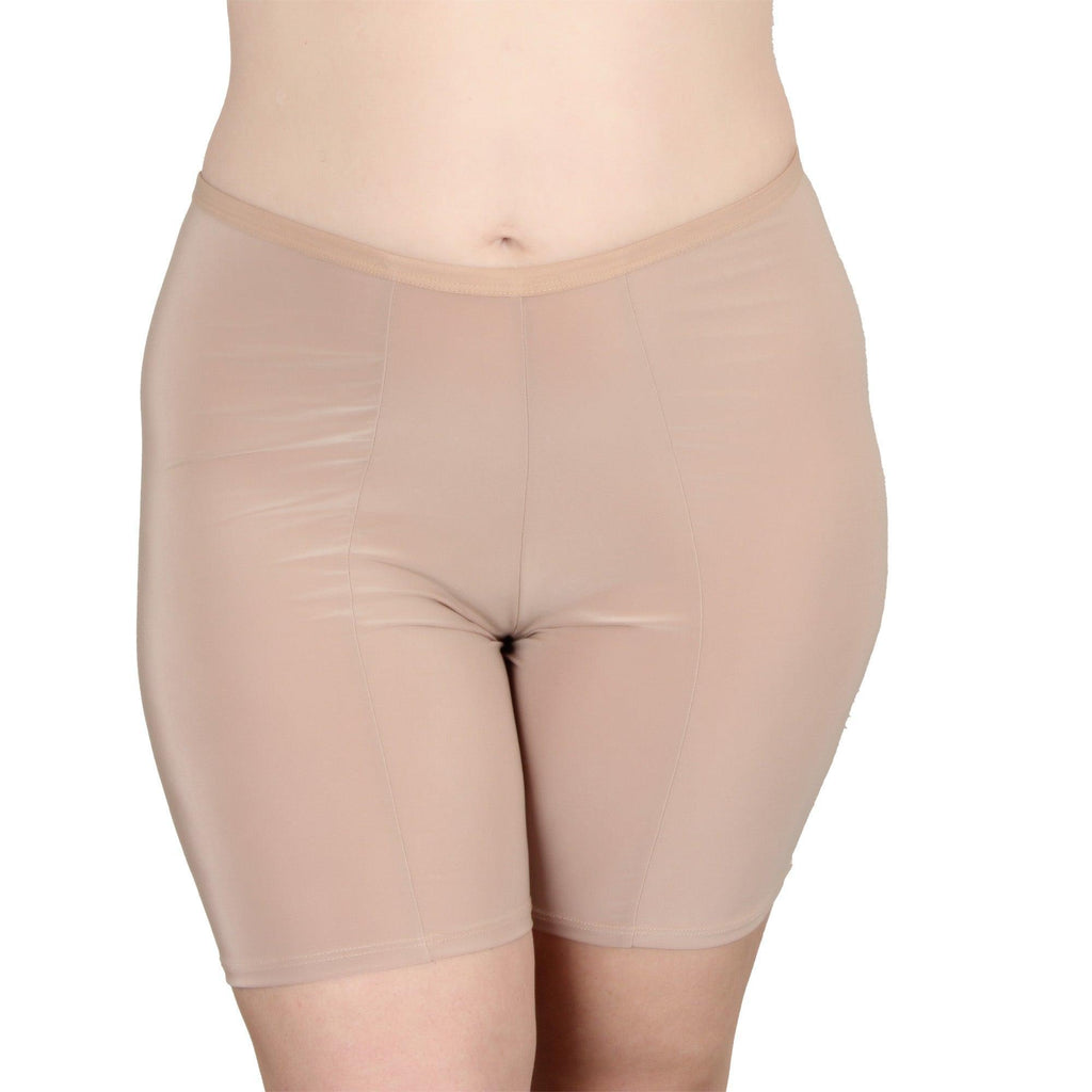VASLANDA Slip Shorts for Under Dresses Thigh Bands Anti Chafing Panties  Underwear Women Base Layer 