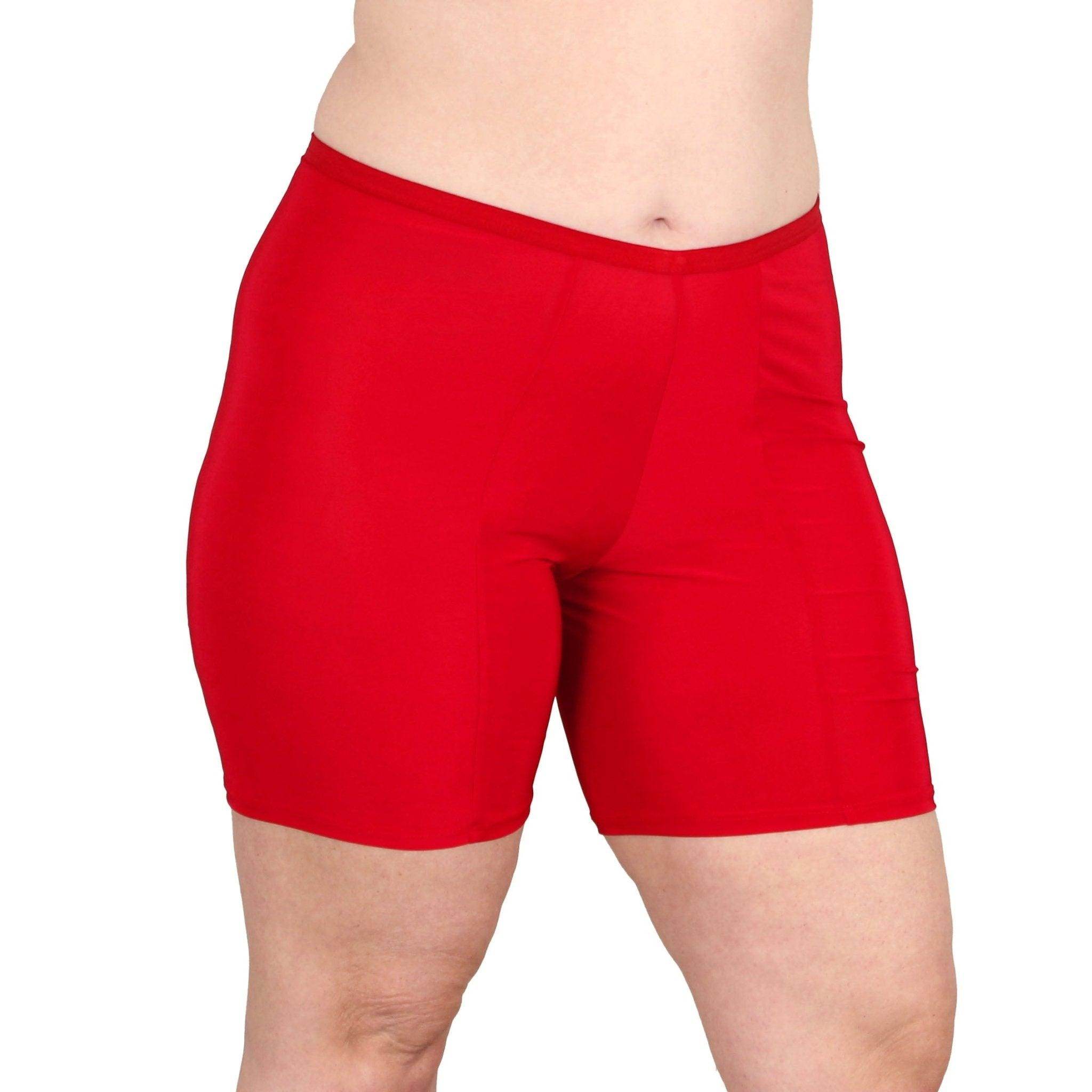 Classic Moisture Wicking Slip Short 6" | Red - Undersummers