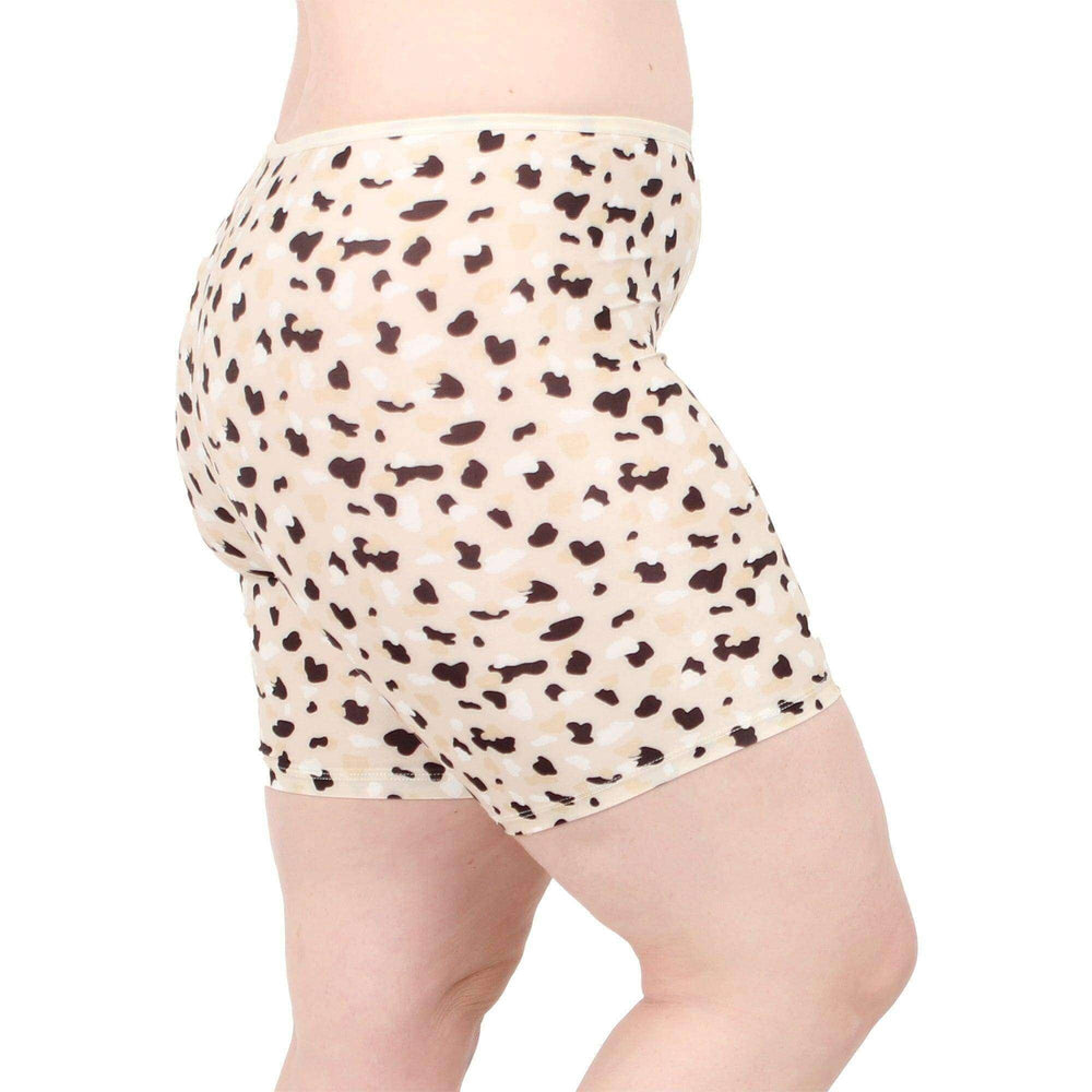 Womens Anti Chafing Sweat Control Long Leg Briefs, Reduce Thigh Rubbing Mid  Waist Underwear 1PK