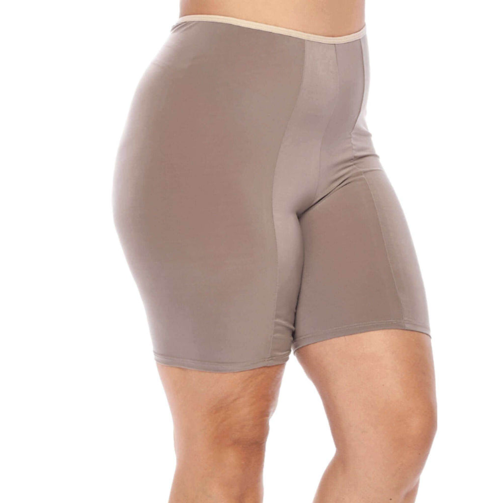 Undersummers Classic Shortlette™ slip shorts are rash guard panty shorts.  Comfortable, non-shapewear, thigh p…