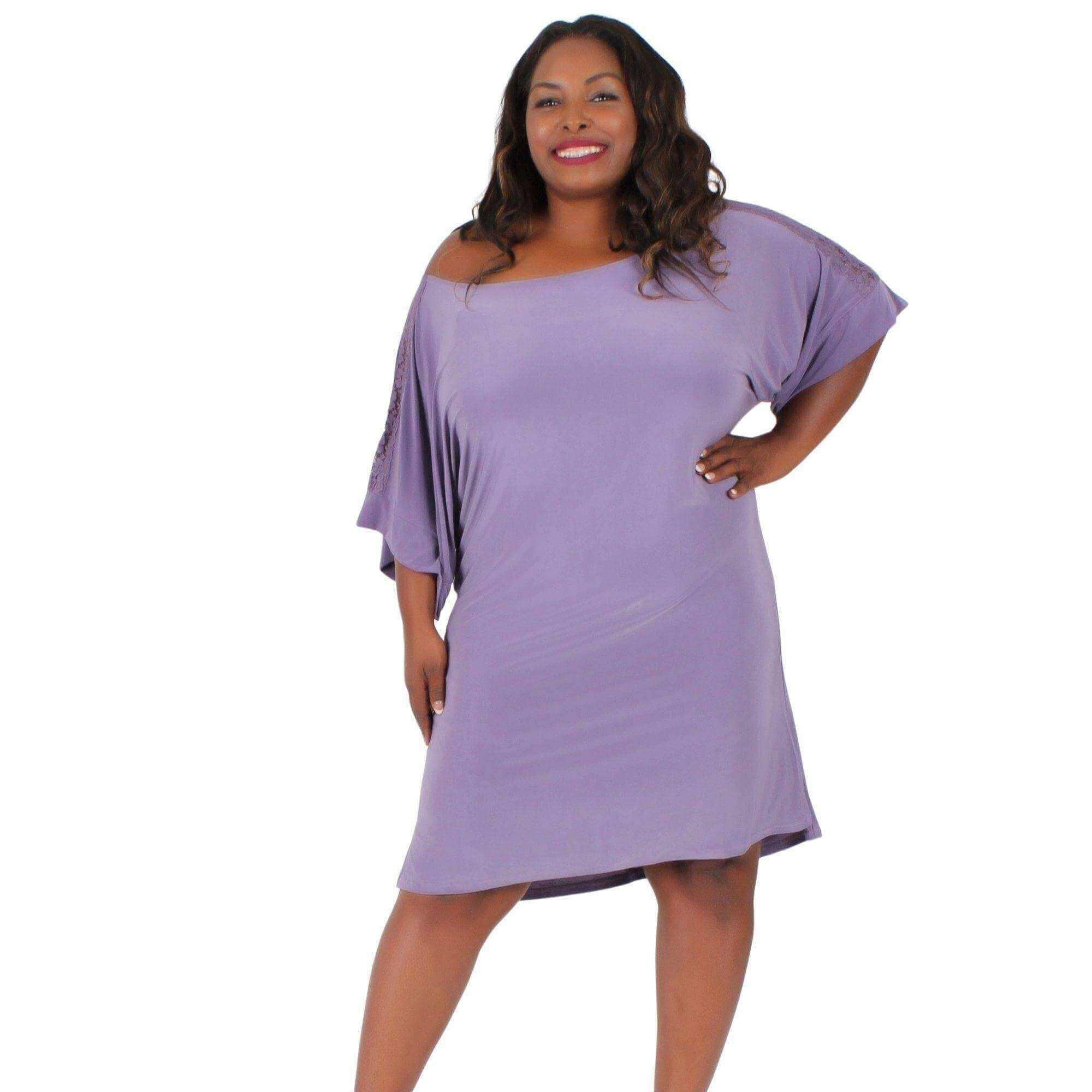 Plus Size Moisture Wicking Pajama Gown Undersummers