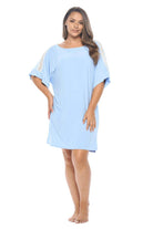 Plus Size Moisture Wicking Pajama Gown Undersummers