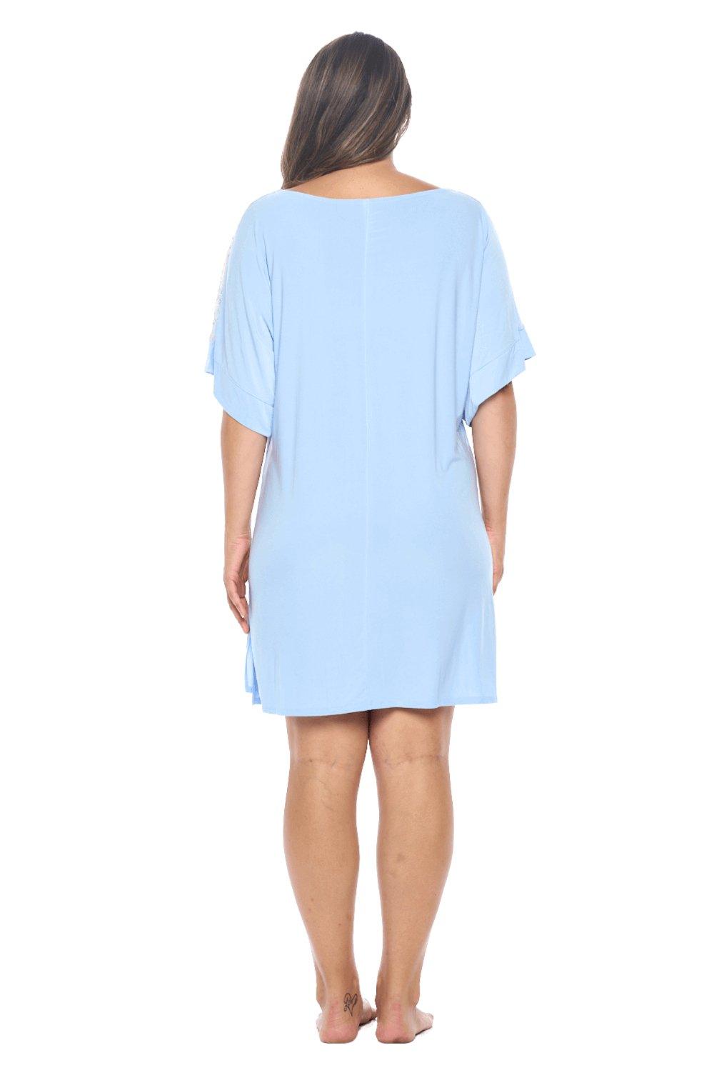 Plus Size Moisture Wicking Pajama Gown Undersummers