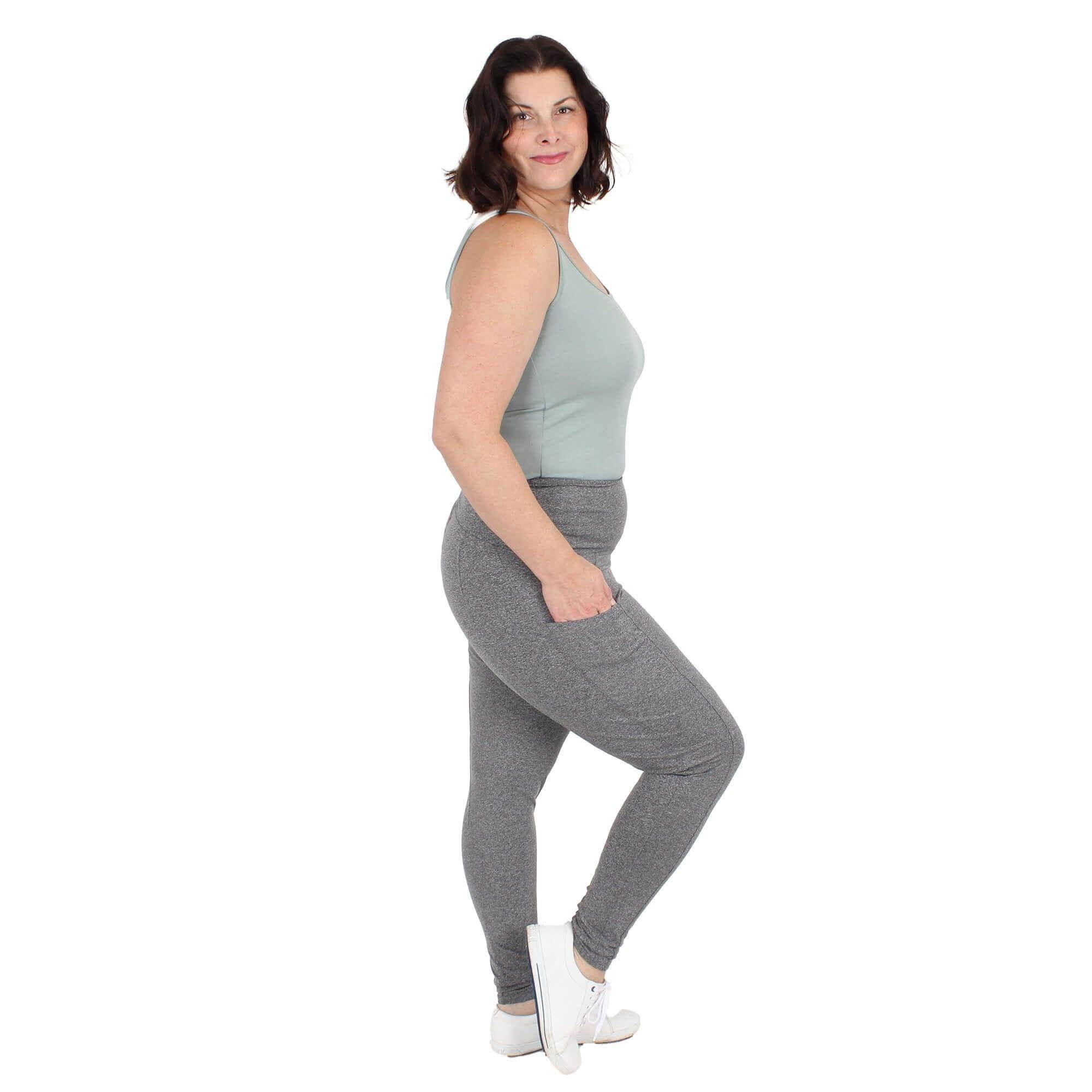 Best Grey Legging with Pockets 30 Plus Size Leggings with Pockets Undersummers