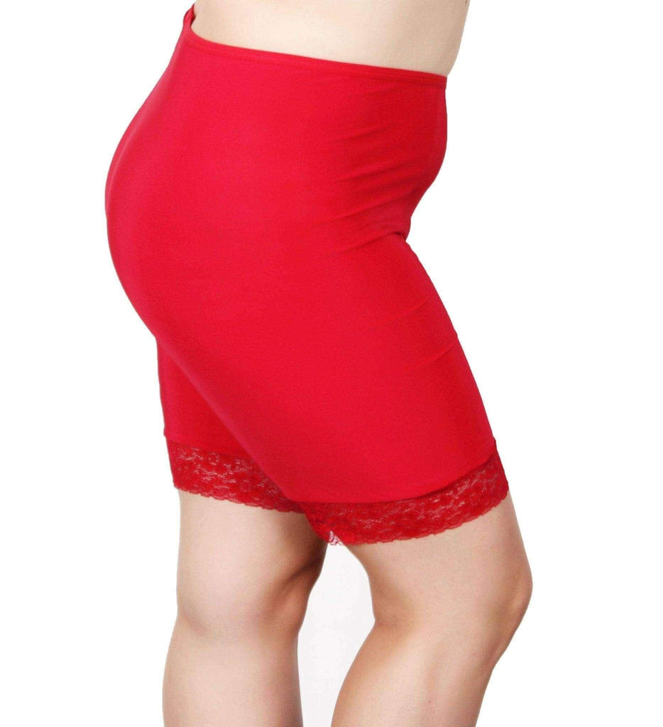 Undersummers Lace Shortlette: Anti-Chafing Plus Size Slip - Import It All