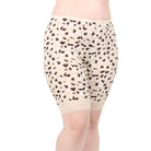 Fusion Moisture Wicking Anti Chafing Shortlette Slipshort 9" | Leopard |Undersummers