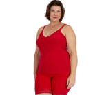 Plus Size Long Moisture Wicking Camisole Undersummers