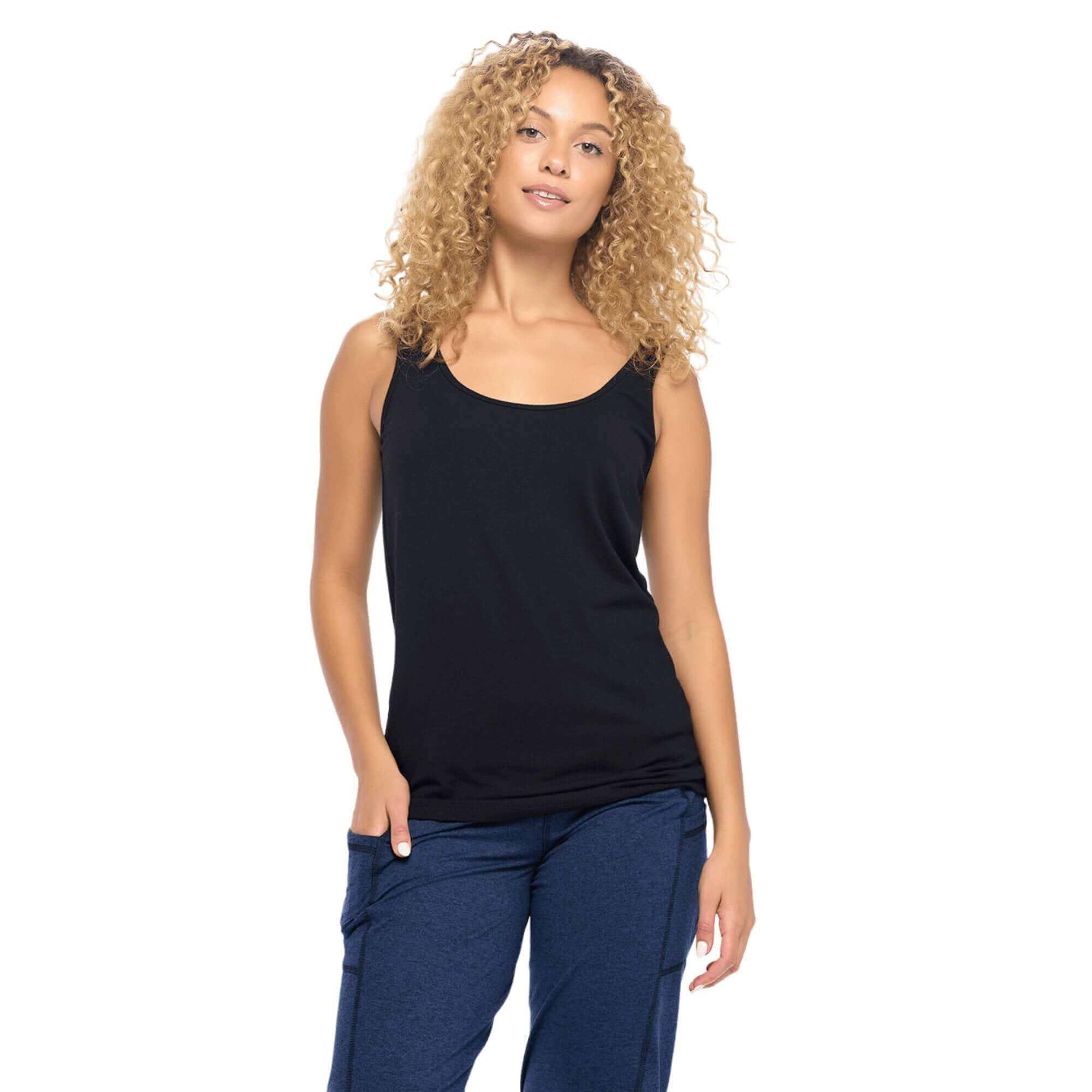 Cotton Modal Tank Top Layering Top Undersummers