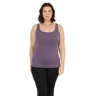 Purple women's tank top by Undersummers