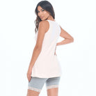 lux cotton v neck tank top from undersummers