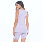 lux cotton v neck tank top from undersummers