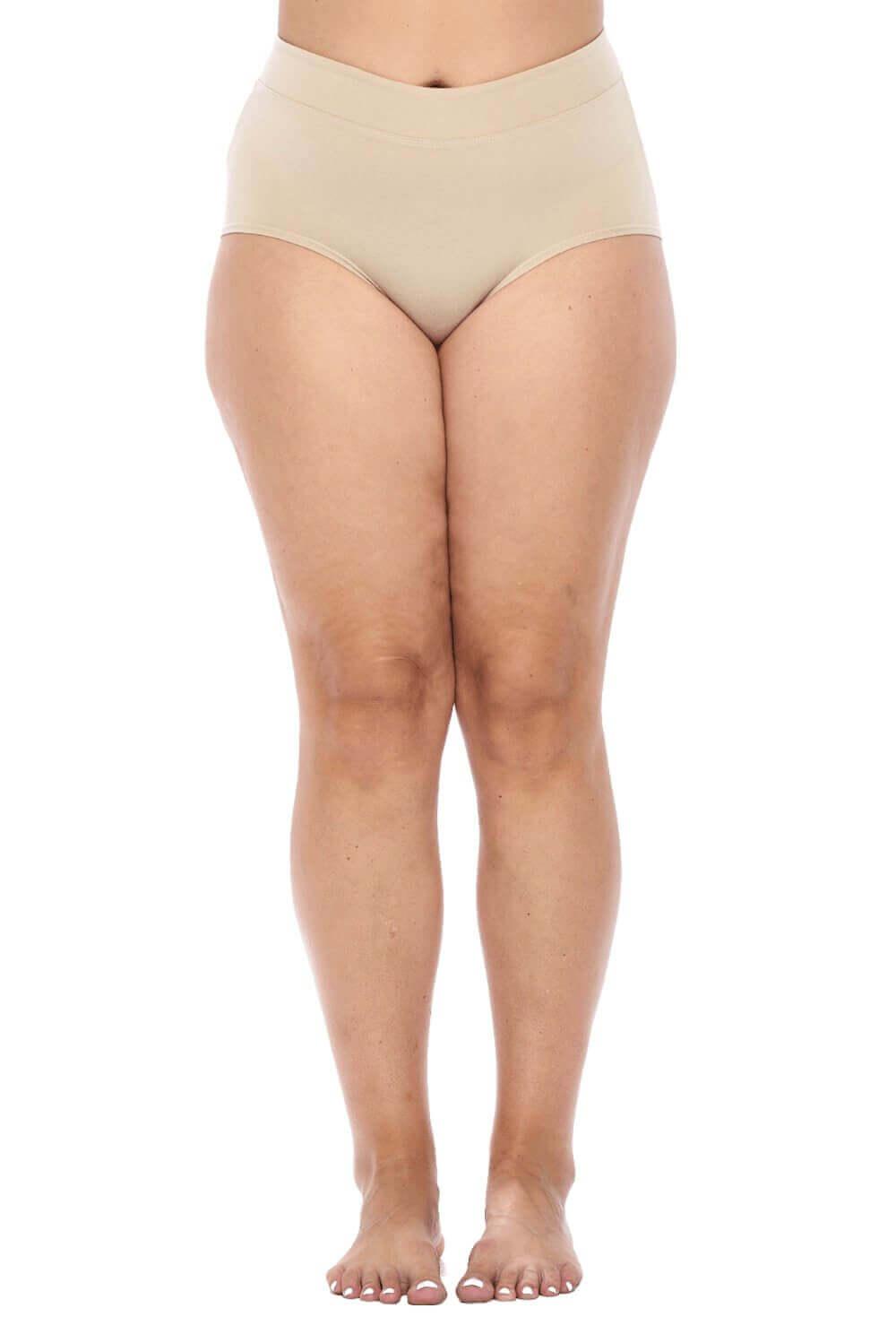 Moisture Wicking Underwear for Women - Long Leg 6.5 Boyshort Briefs Small  to Plus Size