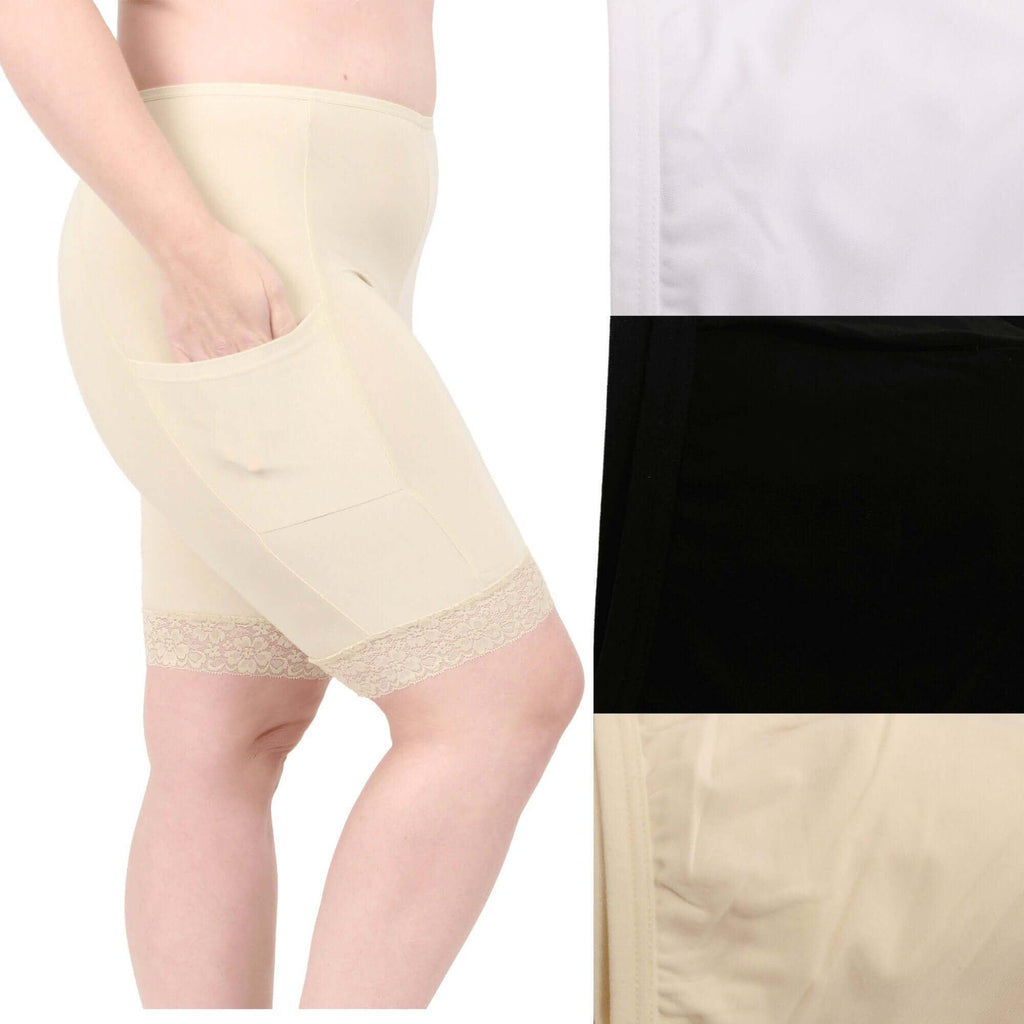 Women Safety Shorts Pants Seamless Panties Shorts Under Skirt Slip